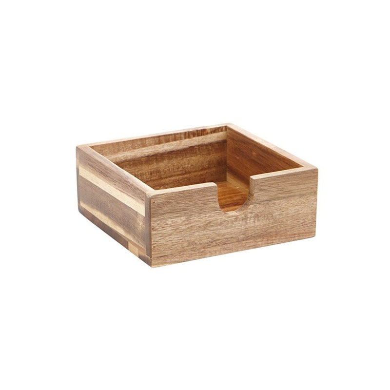 Acacia Napkin Holders Natural