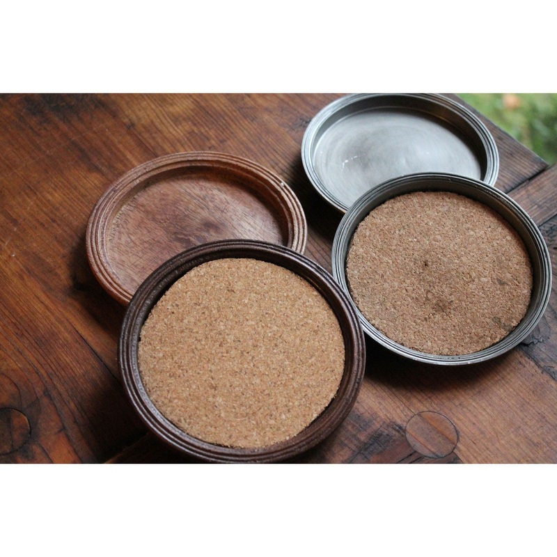Coaster Set With Cork (Set Of 4)COAST006/S4