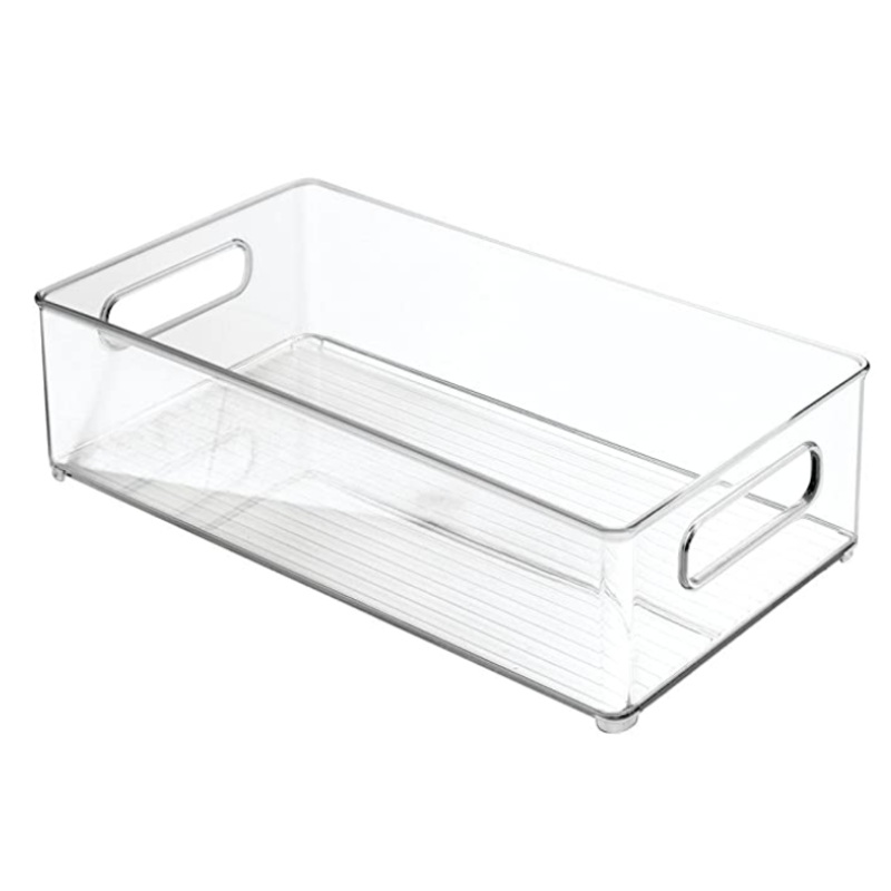 Linus Stackable Deep Organizer Bin with Handles