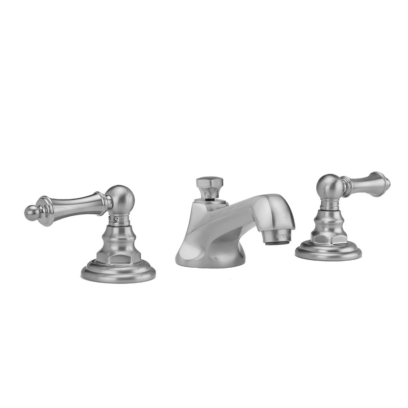 Westfield Faucet with Ball Lever Handles & Fully Polished & Plated Pop-Up Drain