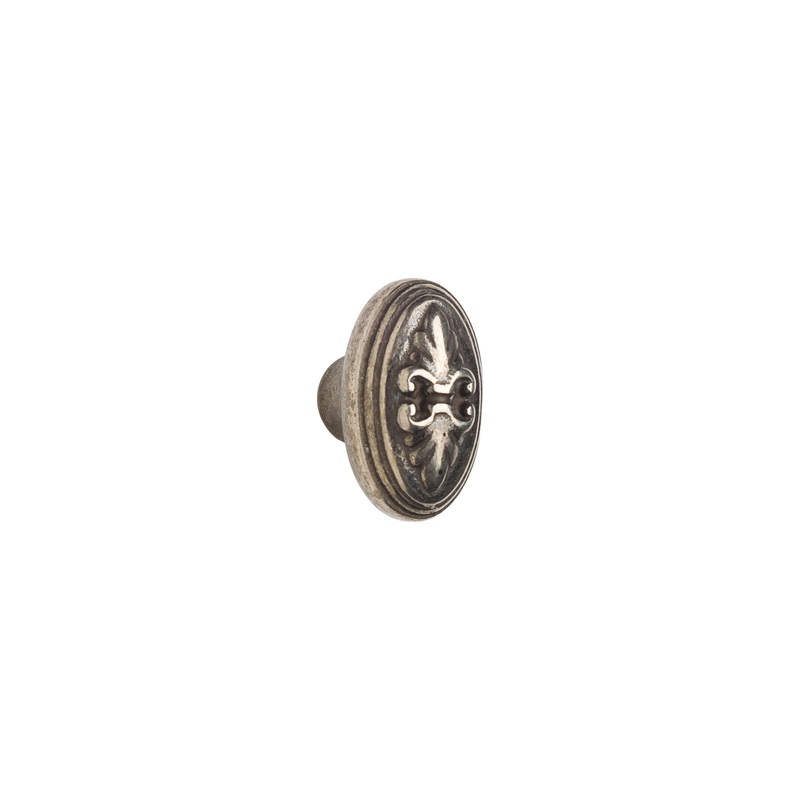 FLEUR DE LIS CABINET KNOB CK234 1 x 1 5/8