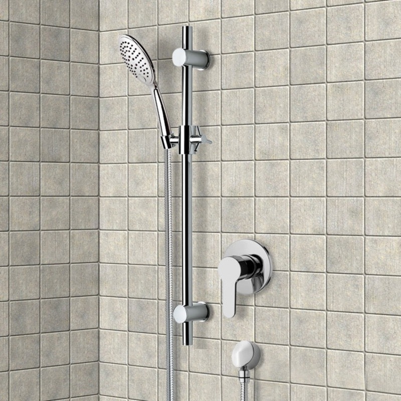 Autunno Chrome Slidebar Shower Set With Multi Function Hand Shower HX534488807