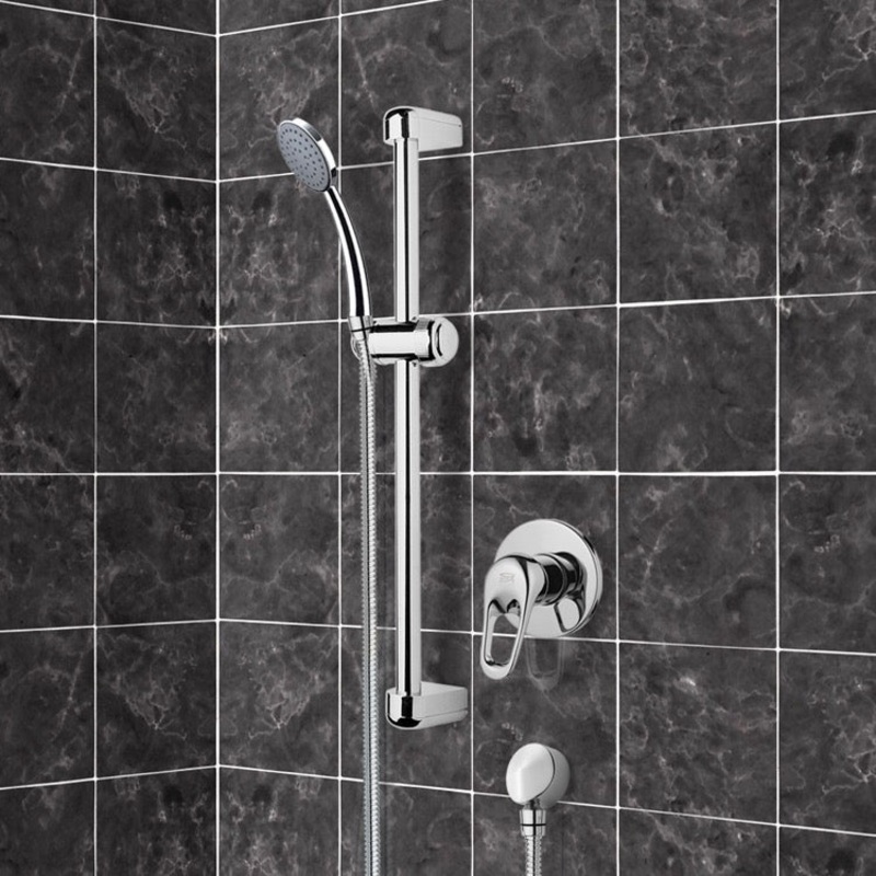 Autunno Chrome Slidebar Shower Set With Hand Shower HX534488520