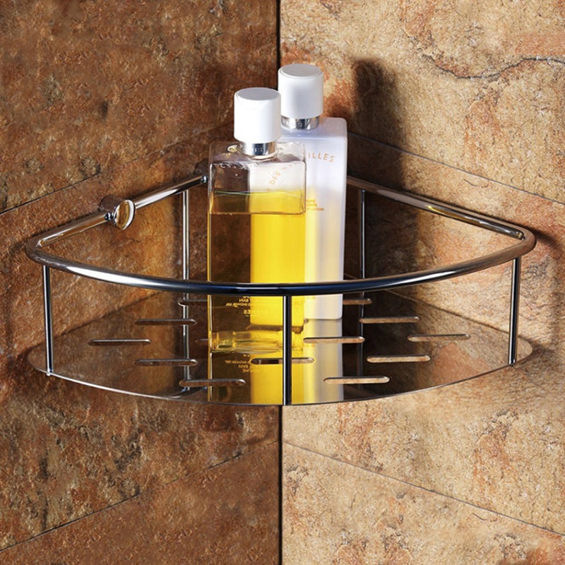 General Hotel Chrome Corner Shower Basket HX534487882