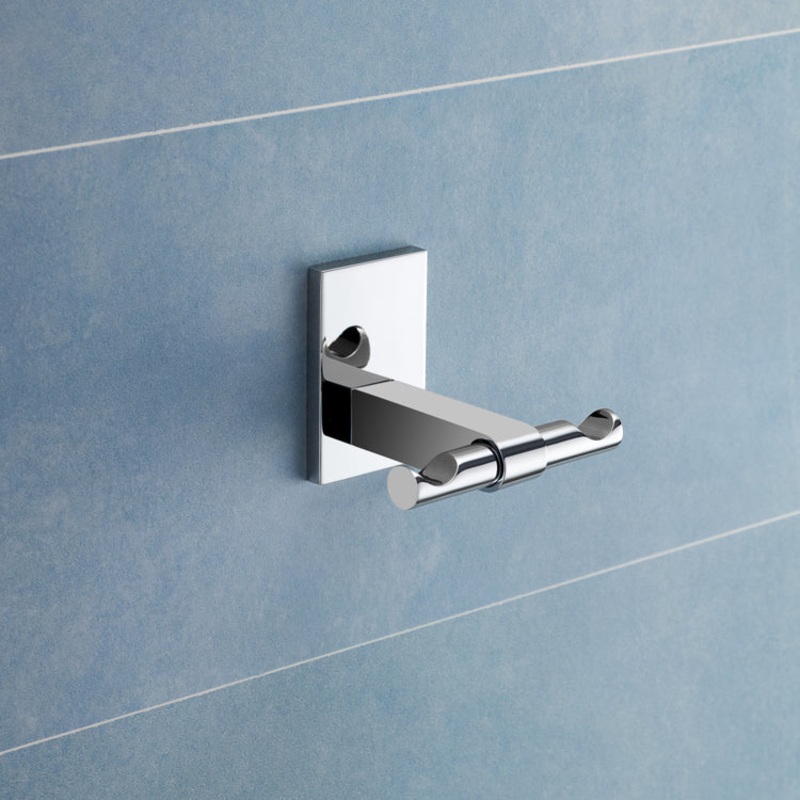 Maine Polished Chrome Double Hook HX534487899