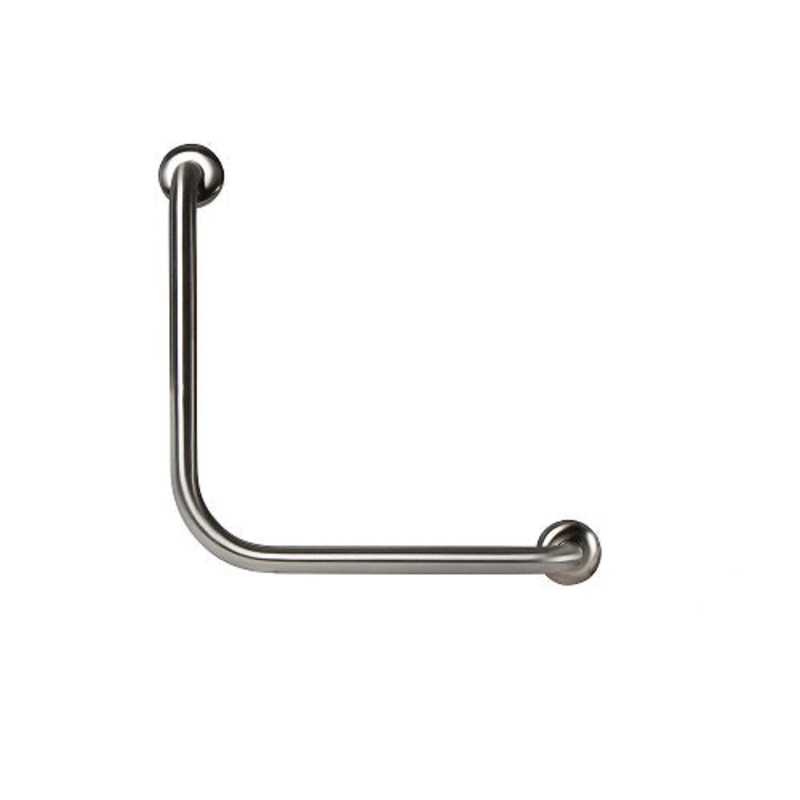 90 Ambulant Grab Rail 450x450mm in Antimicrobial