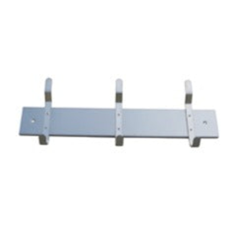 Hook Strip in Satin Stainless Steel