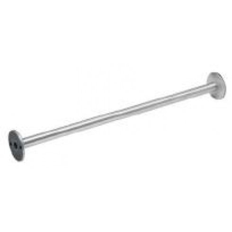 25mm Straight Shower Curtain Rail Concealed Fix