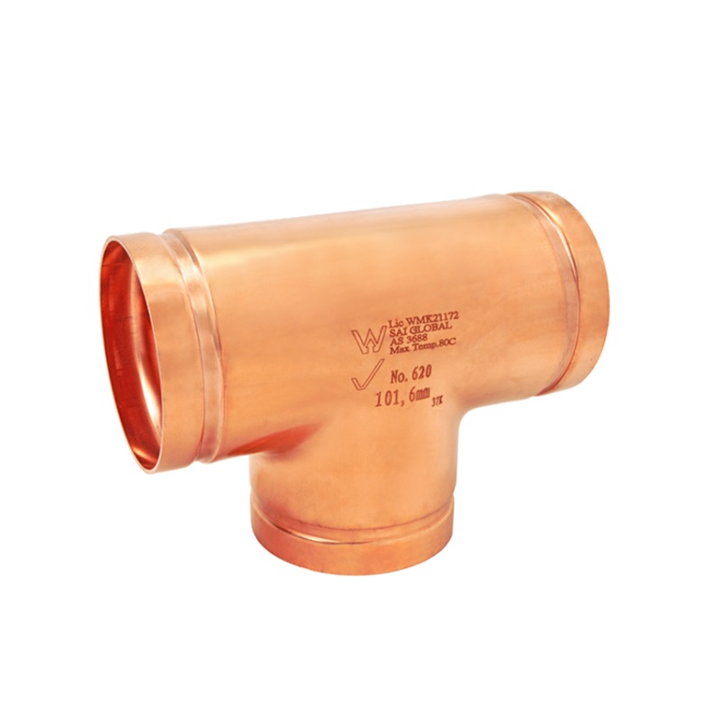 #620 Copper Equal Tee