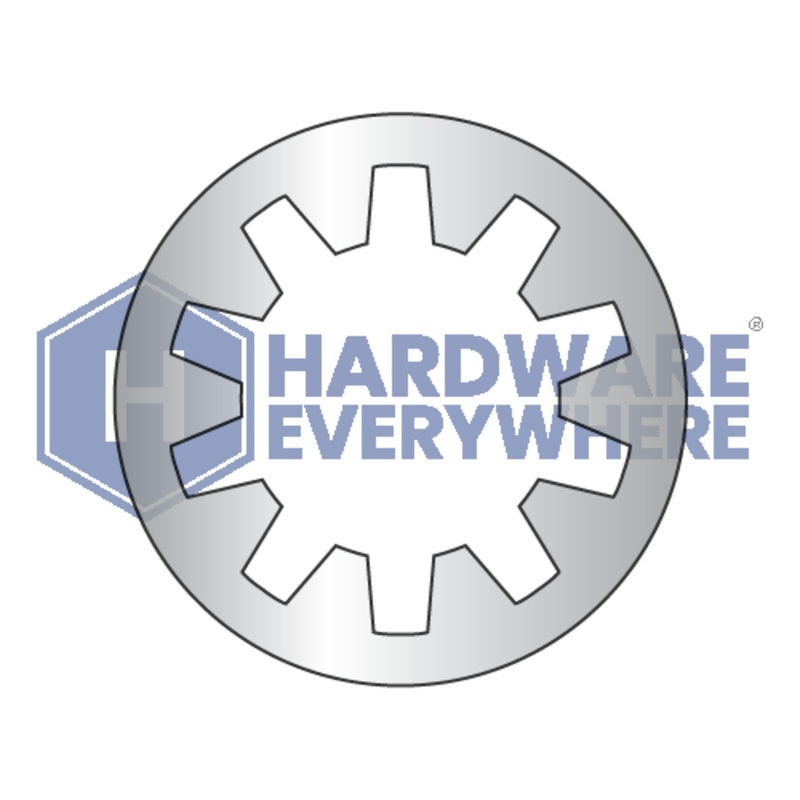 1/2 INTERNAL TOOTH LOCK WASHERS / 410 Stainless / Plain