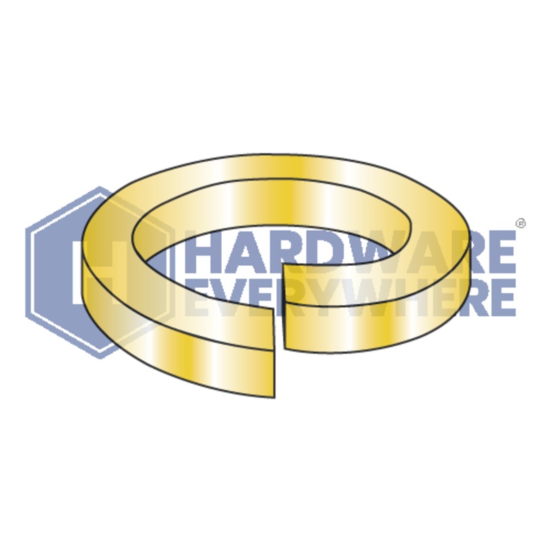 1 1/2 Heavy Duty Split Lock Washers / Steel / Zinc Yellow
