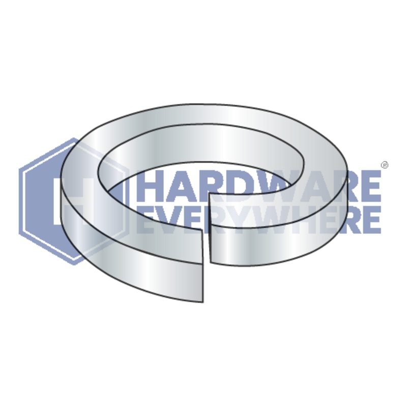 1 1/4 Heavy Duty Split Lock Washers / Steel / Zinc