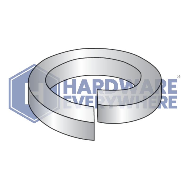 #10 Heavy Duty Split Lock Washers / 18-8 Stainless / Plain