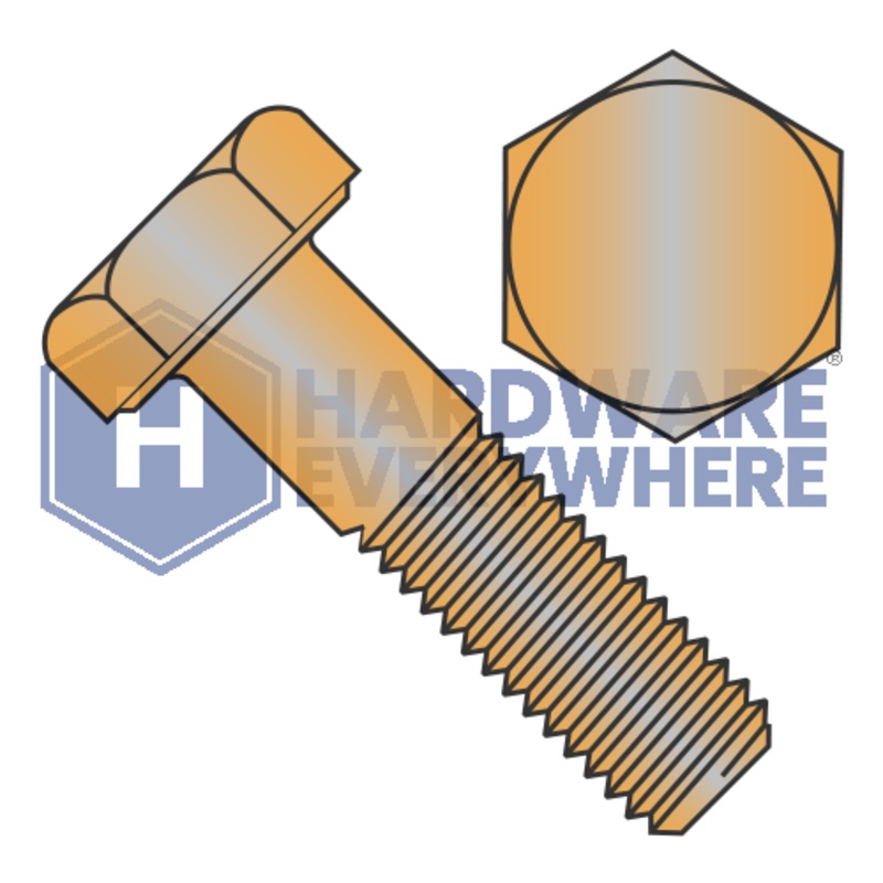 1/2-13 x 1 1/4 HEX CAP SCREWS / Silicone Bronze / Plain
