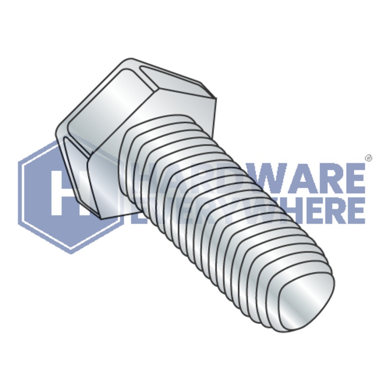 1/4-20 X 5/8 Thread Forming Screws / Unslotted / Hex Head / Steel / Zinc / Taptite Alternate