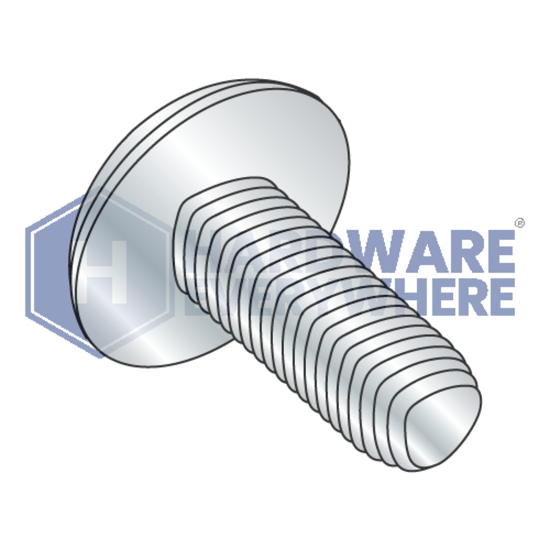 10-24 X 1/2 Thread Forming Screws / Phillips / Truss Head / Steel / Zinc / Taptite Alternate