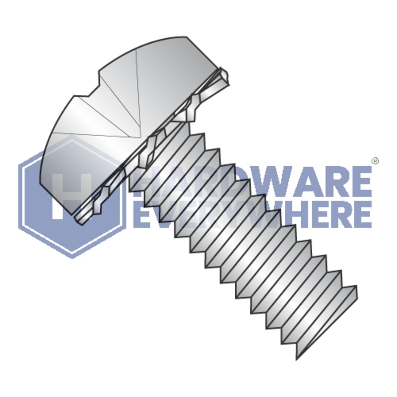6-32 x 5/16 SEMS SCREWS / Phillips / Pan Head / 18-8 Stainless / Plain FUL163378769426