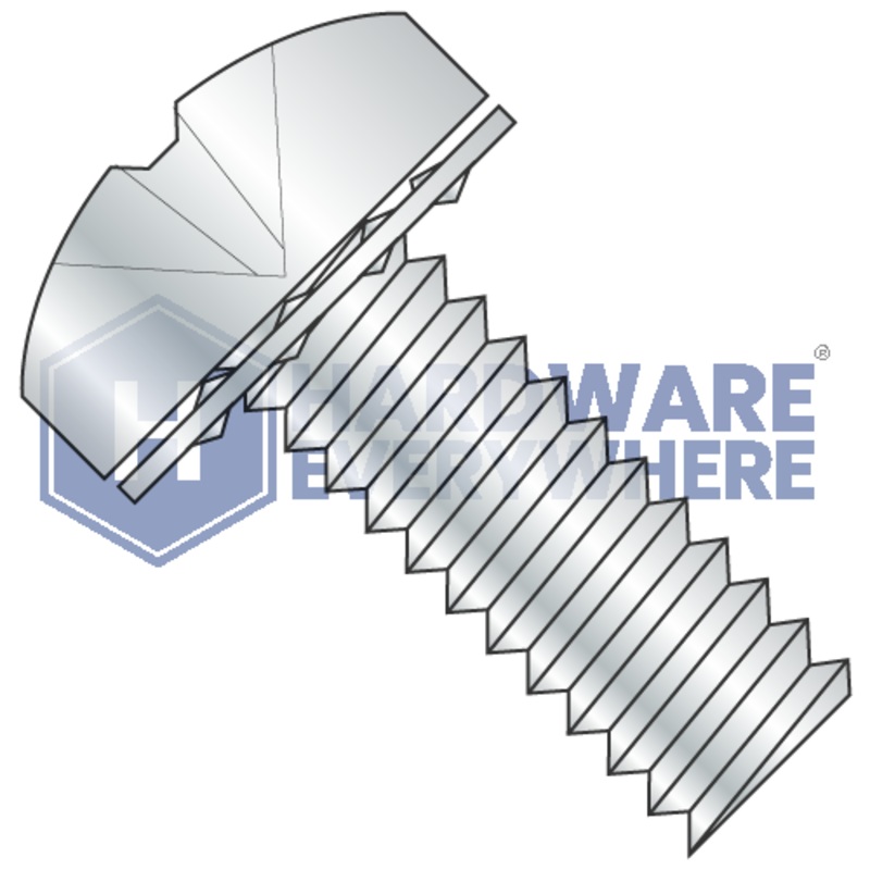 10-32 x 3/4 SEMS SCREWS / Phillips / Pan Head / Steel / Zinc FUL163378769096