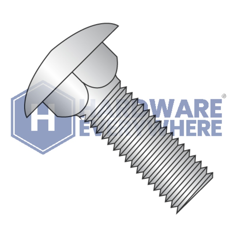 5/16-18 x 5 1/2 CARRIAGE BOLTS / 18-8 Stainless Steel / Plain