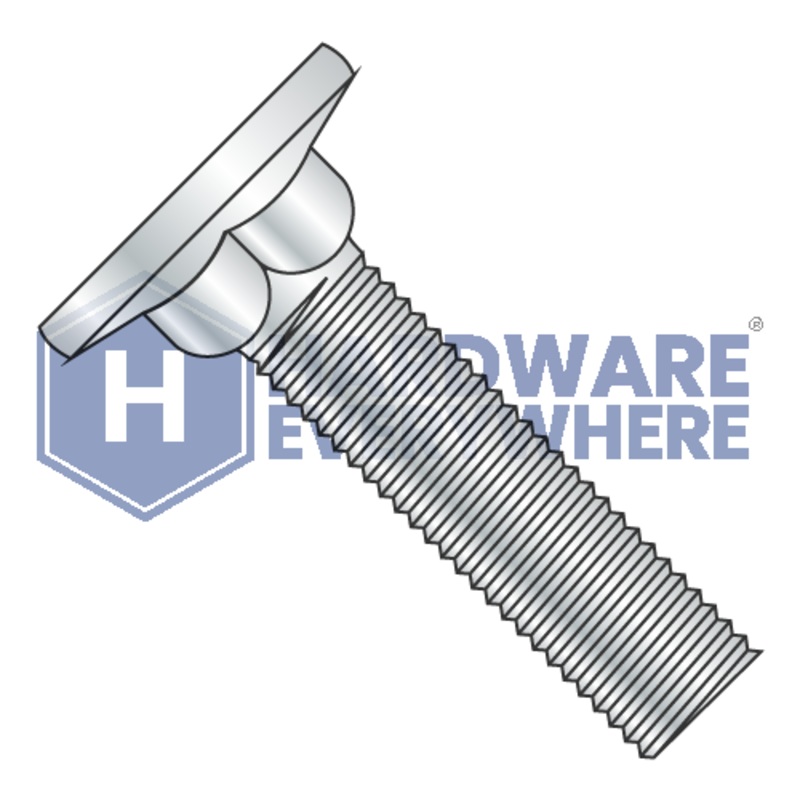 1/4-20 x 1 7/8 CARRIAGE BOLTS / Steel / Zinc