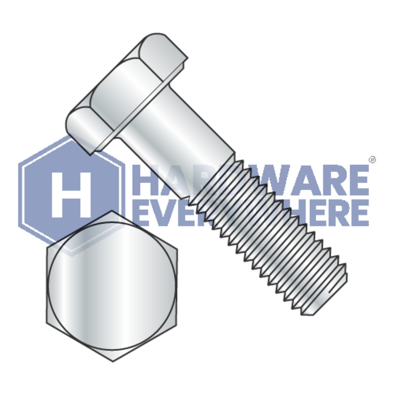 1-8 x 1/2 HEX CAP SCREWS / Grade 2 / Zinc FUL163378758624