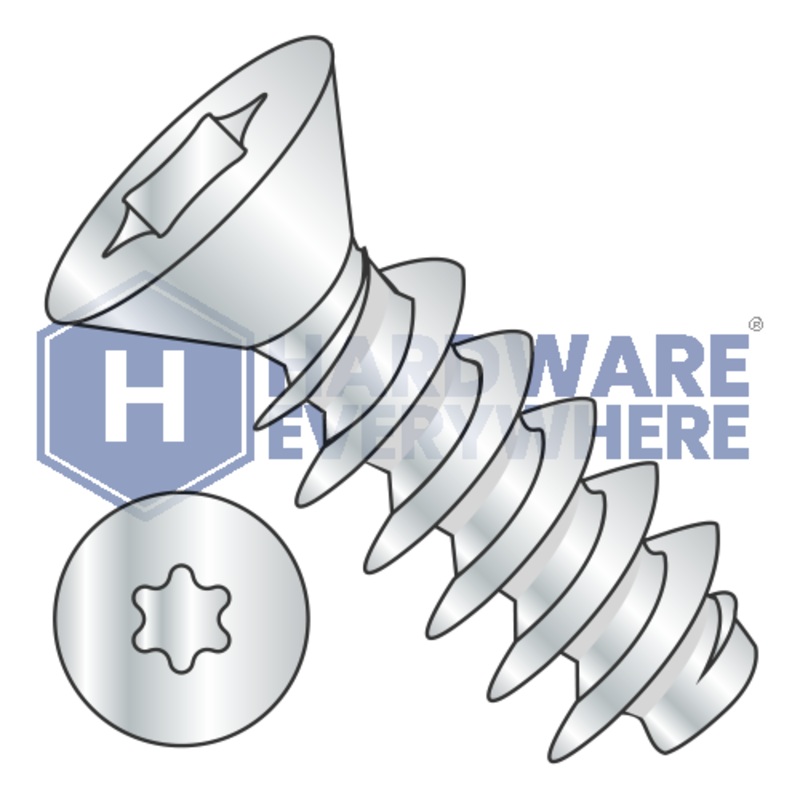 M2.5 x 7 METRIC THREAD FORMING SCREWS / Torx / Flat Head / Steel / Zinc