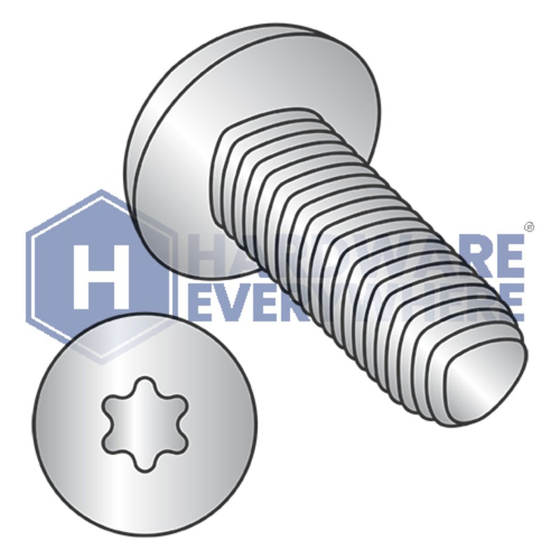 10-24 X 1 Thread Forming Screws / Torx / Pan Head / 410 Stainless / Plain / Taptite Alternate