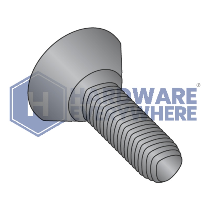 6-32 x 3/8 THREAD FORMING SCREWS / Phillips / Flat Head Undercut / Steel / Black Oxide