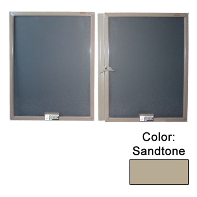 Andersen G32 400 Series Gliding Window Full 2 Piece Screen in Sandtone