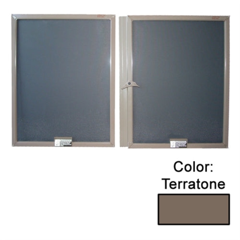 Andersen G32 400 Series Gliding Window Full 2 Piece Screen in Terratone