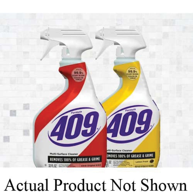 Formula 409 00888 Multi-Surface Cleaner, 32 oz, Spray Bottle, Liquid, Lemon