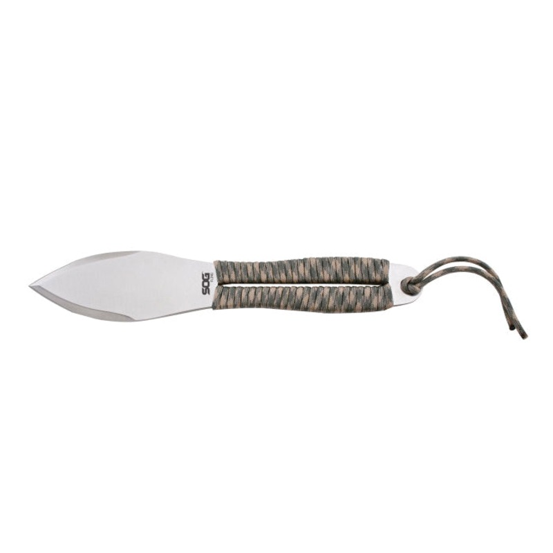 SOG FX41N-CP Fling Throwing Knife Set, Spear Point Blade, 2.8 in L Blade, Carbon/Stainless Steel Blade