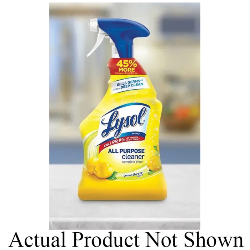 Lysol 3624177617 All-Purpose Cleaner, 144 oz, Lemon Breeze
