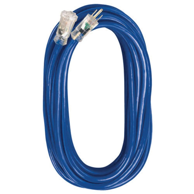 Voltec 05-00348 Heavy-Duty Extension Cord, 300 V, 3-Conductor, SJTW Conductor, 12 AWG Conductor, 50 ft L