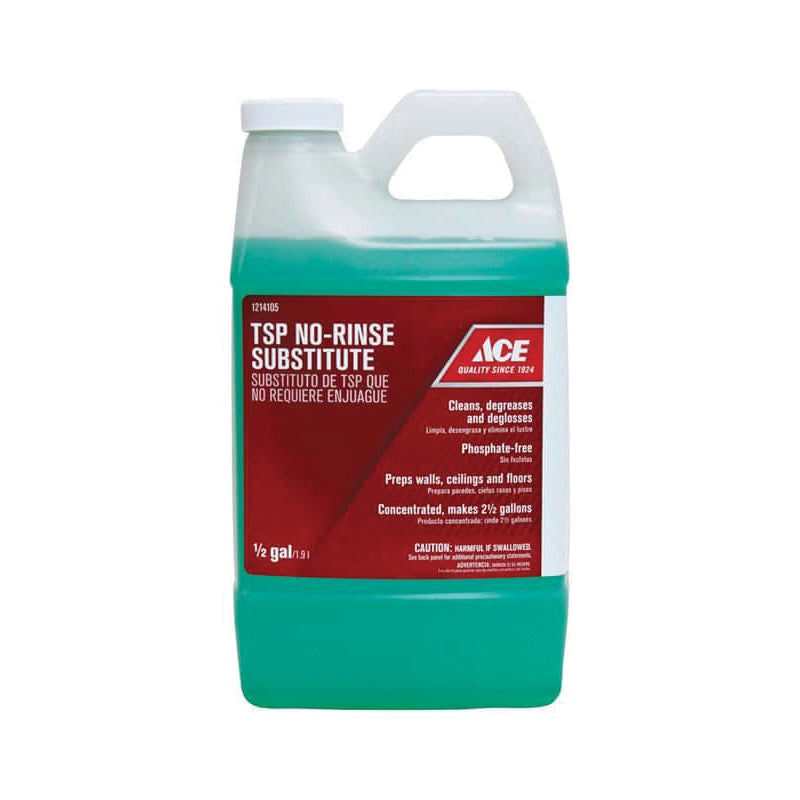 ACE 2828A-HG4 TSP No-Rinse Substitute, 0.5 gal, Liquid, Bland