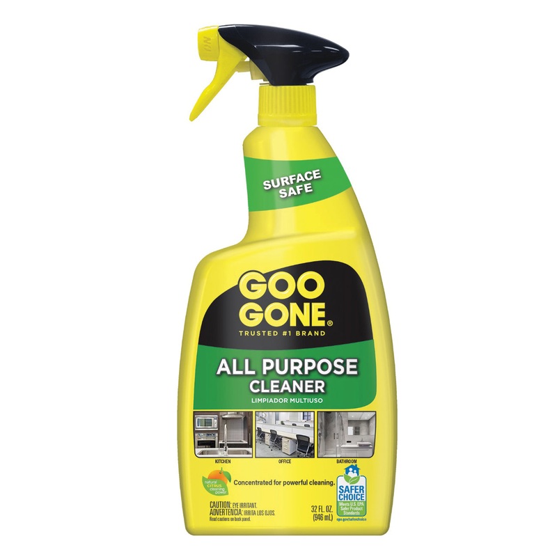 GOO GONE 2195 All-Purpose Cleaner, 32 oz, Liquid