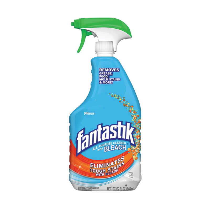 fantastik 71631 All-Purpose Cleaner with Bleach With Bleach, 32 oz, Fresh