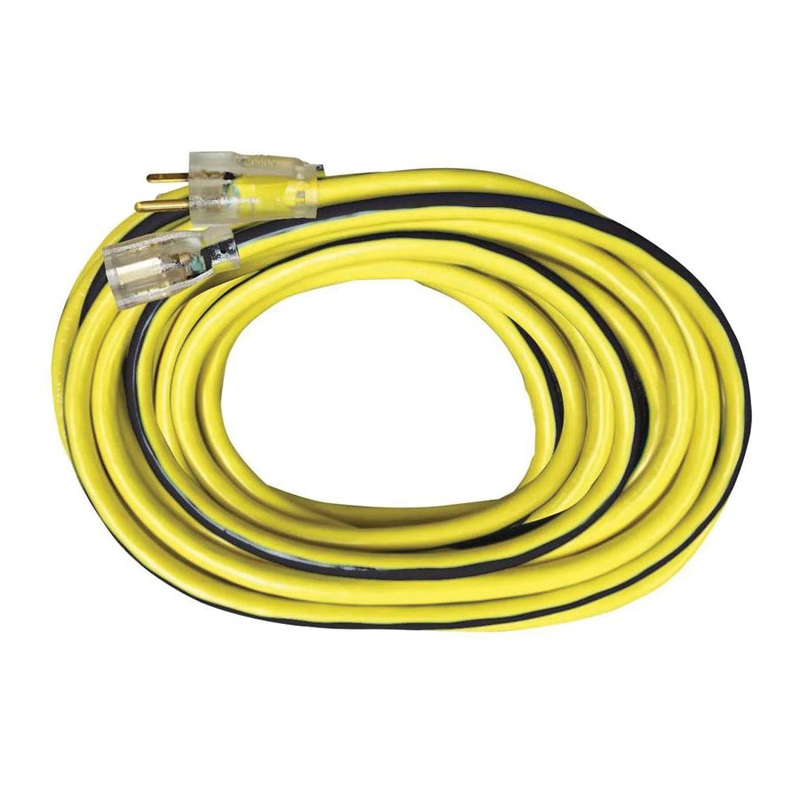 Voltec 05-00365 Extension Cord, 300 V, 3-Conductor, 12 AWG Conductor, 50 ft L
