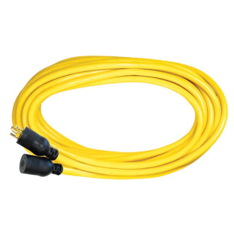 Voltec 06-00167 Heavy-Duty Extension Cord, 600 V, 3-Conductor, STW Conductor, 12 AWG Conductor, 50 ft L