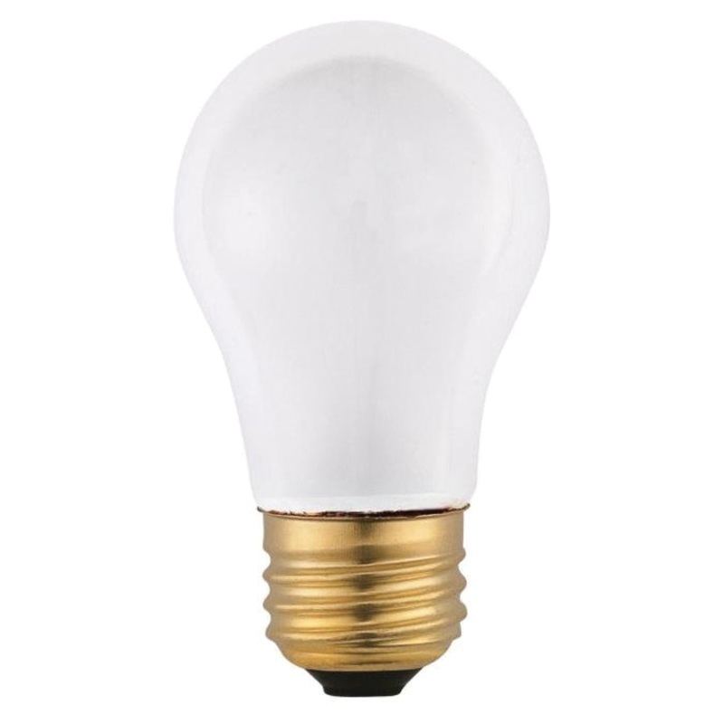 Westinghouse 04002 Appliance Incandescent Light Bulb, 40 W, Arbitrary, Medium, Frosted, 2700 K, 340 Lumens